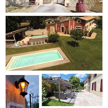 Domaine Des Pierres Precieuses - Demeure De Charme - Grand Standing - 15 Pers - Spa - Massages - Detente Et Bien-Etre - 30' Bordeaux Gauriaguet Екстериор снимка